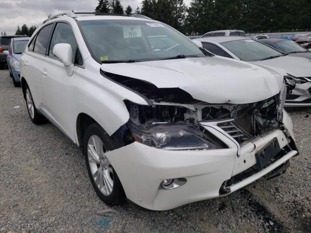LEXUS RX 450 2010 with VIN JTJBC1BA7A2022592 - Photo from auction