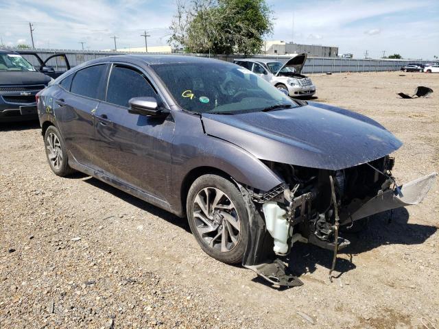 HONDA CIVIC EX 2017 with VIN 19XFC2F72HE005916 - Photo from auction