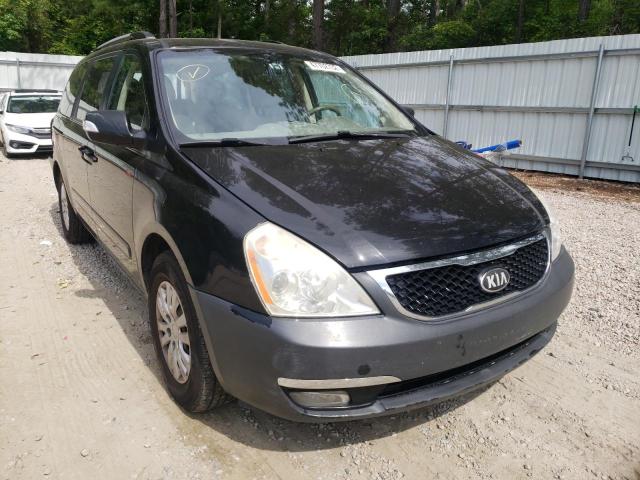 KIA SEDONA LX 2014 with VIN KNDMG4C76E6543385 - Photo from auction