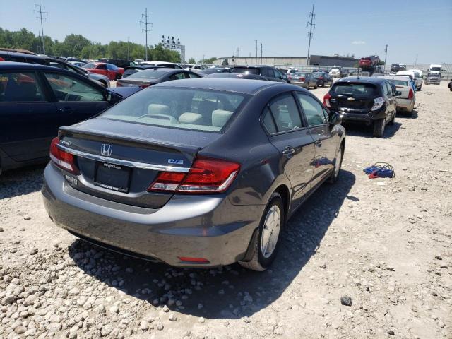 Photo 4 from auction – 2013 HONDA CIVIC HF with VIN 2HGFB2F68DH557480