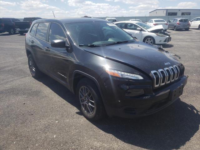 JEEP CHEROKEE S 2015 with VIN 1C4PJMAB6FW546343 - Photo from auction