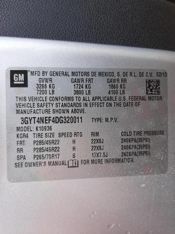 Zdjęcie 10 z aukcji – 2013 CADILLAC ESCALADE E z VIN 3GYT4NEF4DG320011