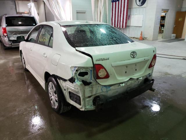 Photo 3 from auction – 2009 TOYOTA COROLLA BA with VIN 2T1BU40E49C157520