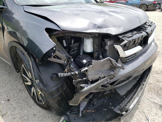 Photo 9 from auction – 2021 HONDA PILOT TOUR with VIN 5FNYF6H64MB054499