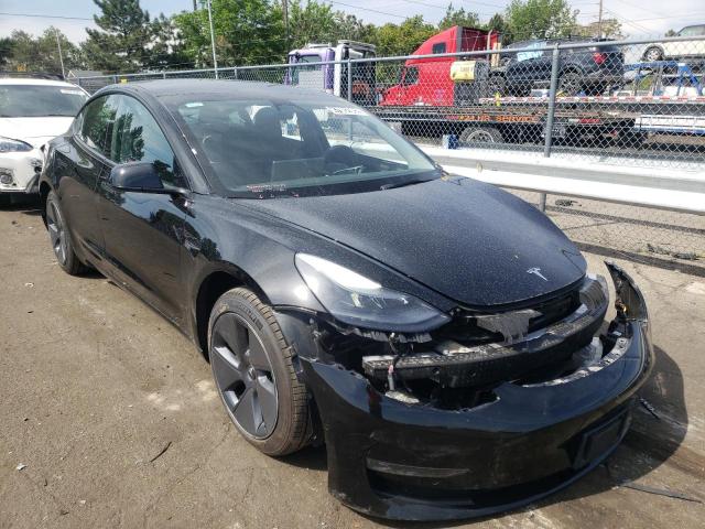 TESLA MODEL 3 2022 with VIN 5YJ3E1EB2NF192254 - Photo from auction