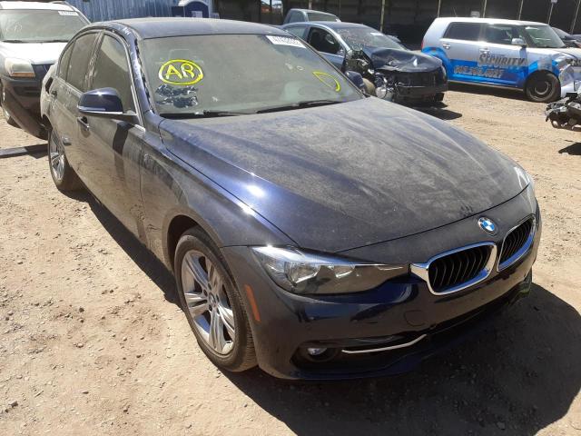 BMW 330 I 2017 with VIN WBA8B9C53HK676111 - Photo from auction
