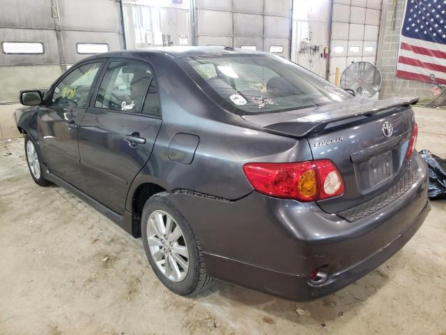 Photo 3 from auction – 2010 TOYOTA COROLLA BA with VIN 1NXBU4EE4AZ386341