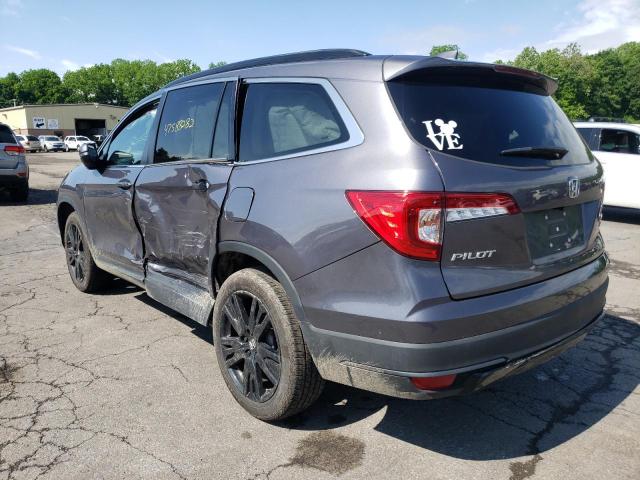 Photo 3 from auction – 2021 HONDA PILOT SE with VIN 5FNYF6H2XMB100379