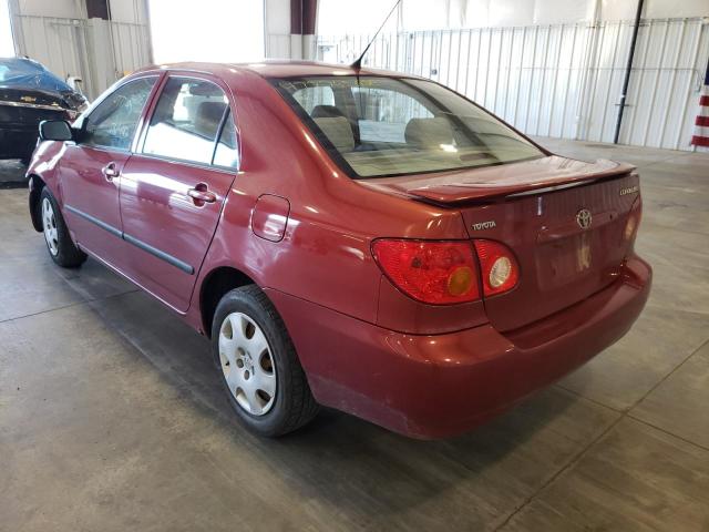 Photo 3 from auction – 2004 TOYOTA COROLLA CE with VIN JTDBR32E742038487