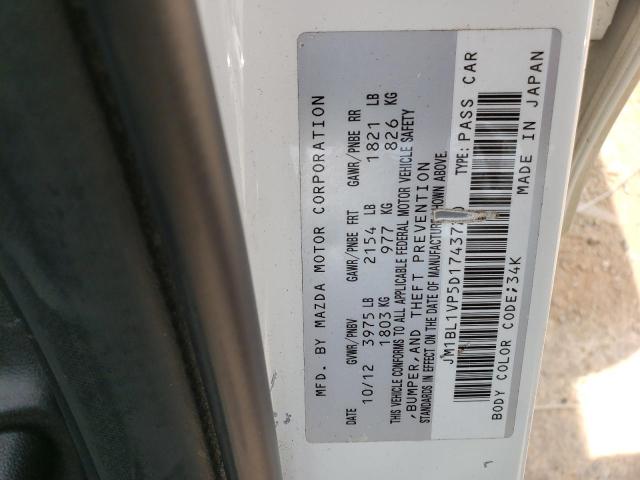 Photo 10 from auction – 2013 MAZDA 3 I with VIN JM1BL1VP5D1743720