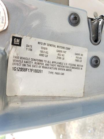 Photo 10 from auction – 2007 CHEVROLET MALIBU with VIN 1G1ZS58F17F188261