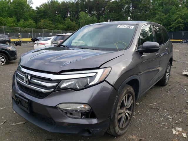 Photo 2 from auction – 2017 HONDA PILOT EXL with VIN 5FNYF6H52HB055969