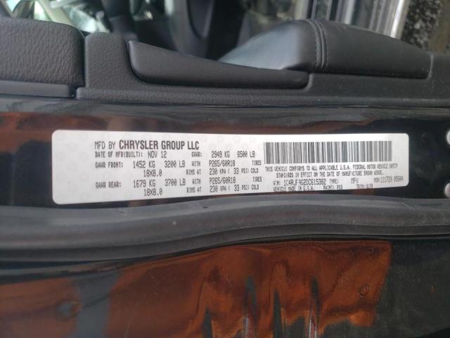 Photo 10 from auction – 2013 JEEP GRAND CHER with VIN 1C4RJFAG2DC615382