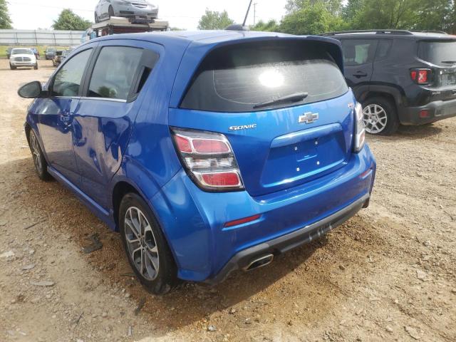 Photo 3 from auction – 2020 CHEVROLET SONIC LT with VIN 1G1JD6SB2L4111004