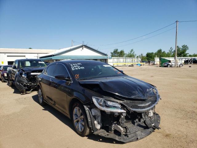 CHRYSLER 200 C 2015 with VIN 1C3CCCCB9FN501052 - Photo from auction