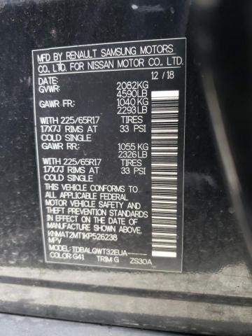 Photo 10 from auction – 2019 NISSAN ROGUE S with VIN KNMAT2MT1KP526238