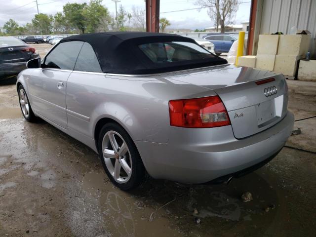 Photo 3 from auction – 2003 AUDI A4 1.8 CAB with VIN WAUAC48H63K029585