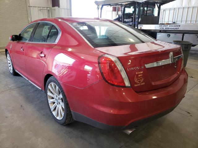Photo 3 from auction – 2012 LINCOLN MKS with VIN 1LNHL9ER6CG807460