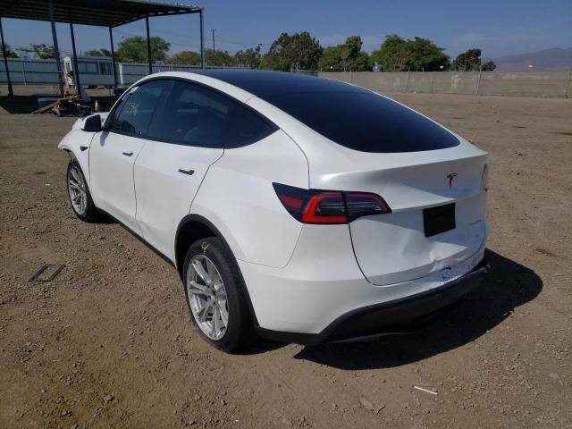 Photo 3 from auction – 2020 TESLA MODEL Y with VIN 5YJYGDEEXLF056625