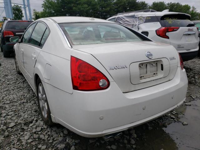 Photo 3 from auction – 2008 NISSAN MAXIMA SE with VIN 1N4BA41EX8C829293