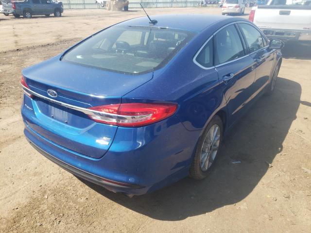 Photo 4 from auction – 2017 FORD FUSION SE with VIN 3FA6P0HD7HR291630