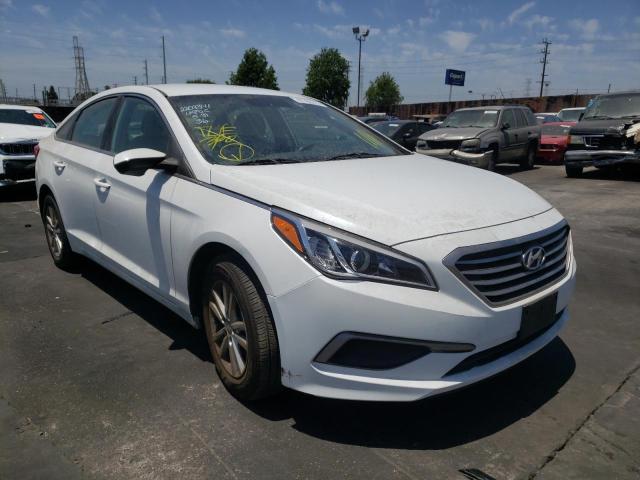HYUNDAI SONATA SE 2016 with VIN 5NPE24AF1GH266053 - Photo from auction