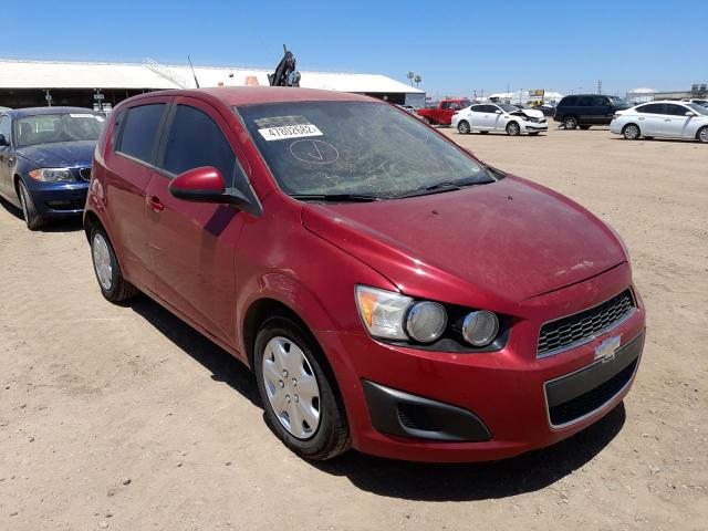 CHEVROLET SONIC LS 2013 with VIN 1G1JA6SH2D4167555 - Photo from auction
