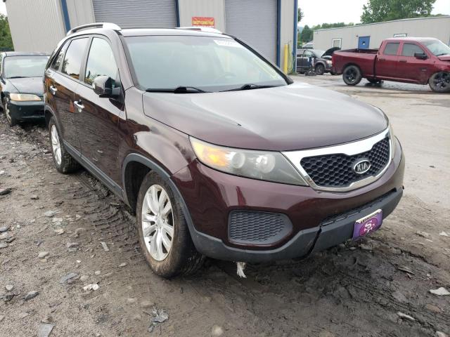 KIA SORENTO BA 2011 with VIN 5XYKT4A27BG095564 - Photo from auction