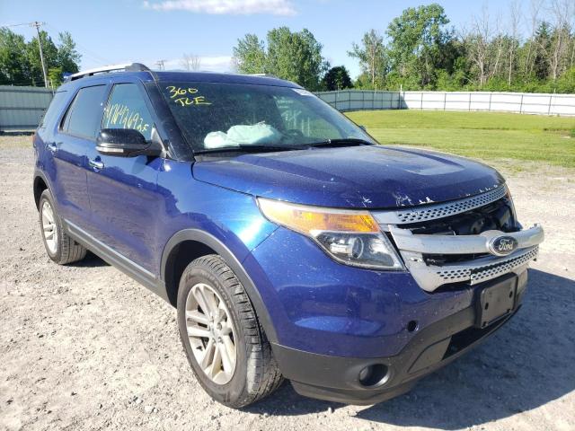 FORD EXPLORER X 2013 with VIN 1FM5K8D80DGC90196 - Photo from auction