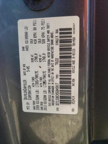 Photo 10 from auction – 2005 DODGE RAM 3500 S with VIN 3D7LS38CX5G845017