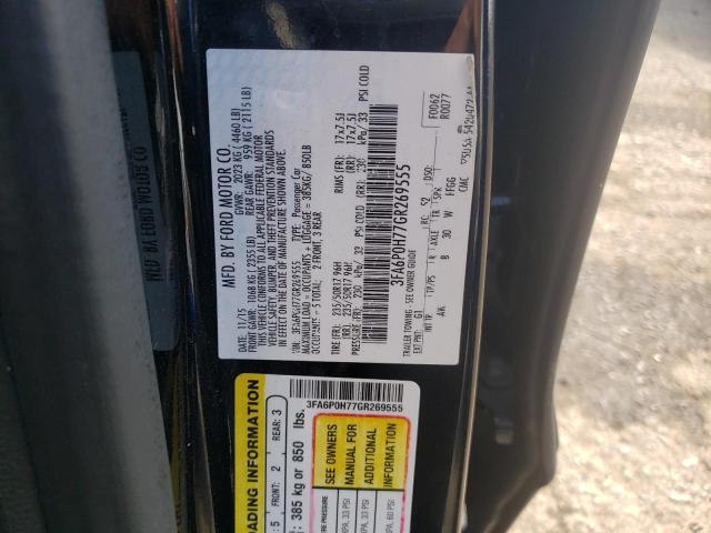 Photo 10 from auction – 2016 FORD FUSION SE with VIN 3FA6P0H77GR269555