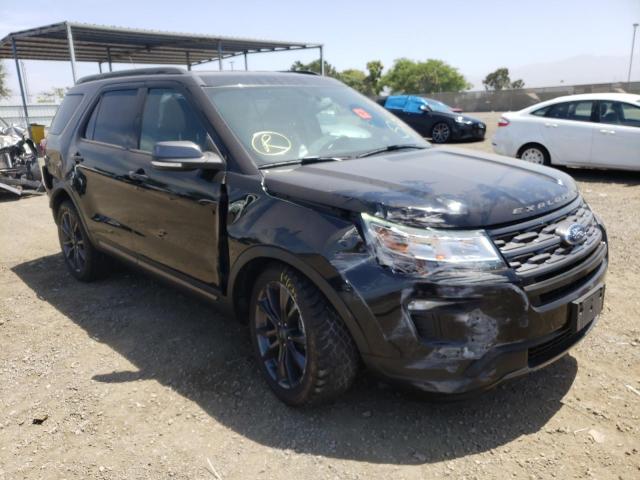 FORD EXPLORER X 2018 with VIN 1FM5K7D86JGB79545 - Photo from auction