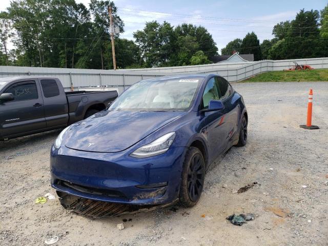 Photo 2 from auction – 2020 TESLA MODEL Y with VIN 5YJYGDEE3LF025832