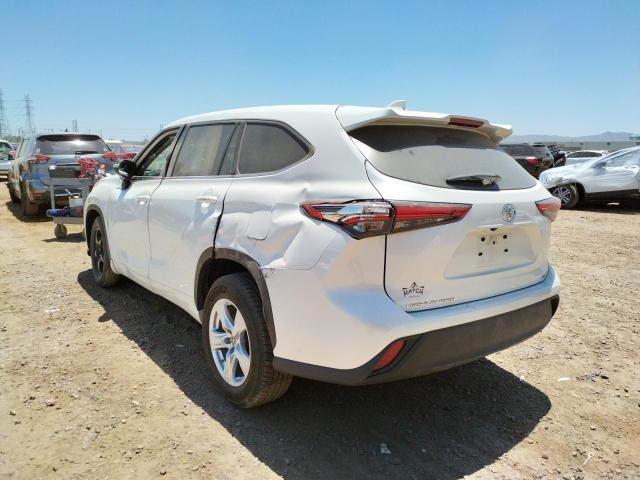 Photo 3 from auction – 2020 TOYOTA HIGHLANDER with VIN 5TDZZRAH6LS503541