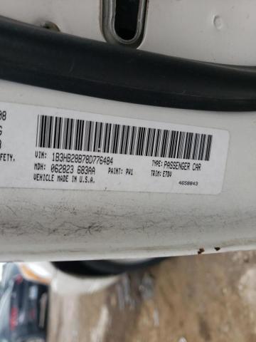Photo 10 from auction – 2008 DODGE CALIBER with VIN 1B3HB28B78D776484