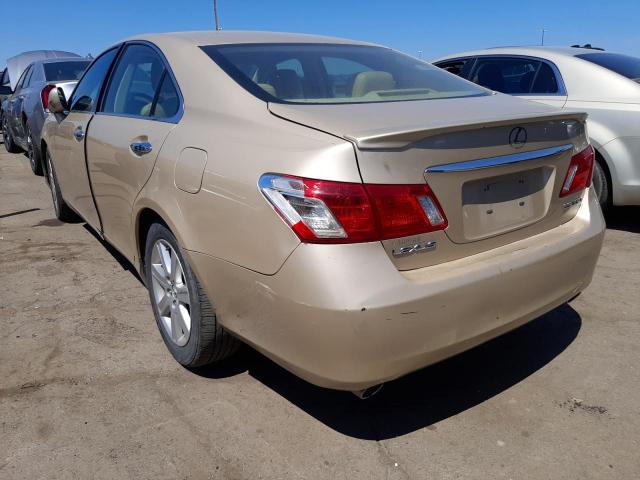 Photo 3 from auction – 2007 LEXUS ES 350 with VIN JTHBJ46G372033346