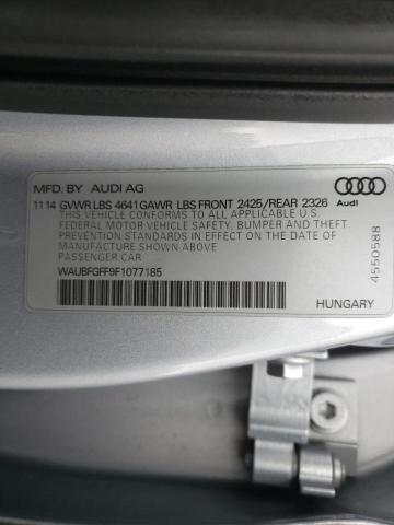 Photo 10 from auction – 2015 AUDI A3 with VIN WAUBFGFF9F1077185