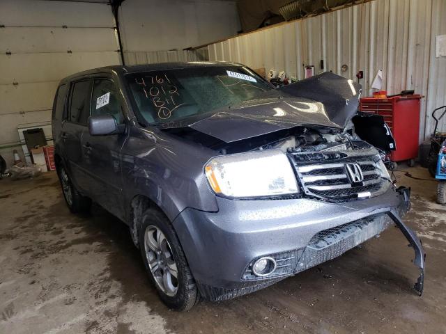 HONDA PILOT SE 2015 with VIN 5FNYF4H33FB014363 - Photo from auction