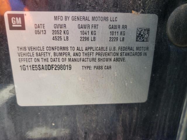 Photo 10 from auction – 2013 CHEVROLET MALIBU 2LT with VIN 1G11E5SA0DF298019