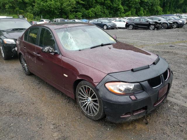 BMW 328 XI 2008 with VIN WBAVC73558KP39696 - Photo from auction