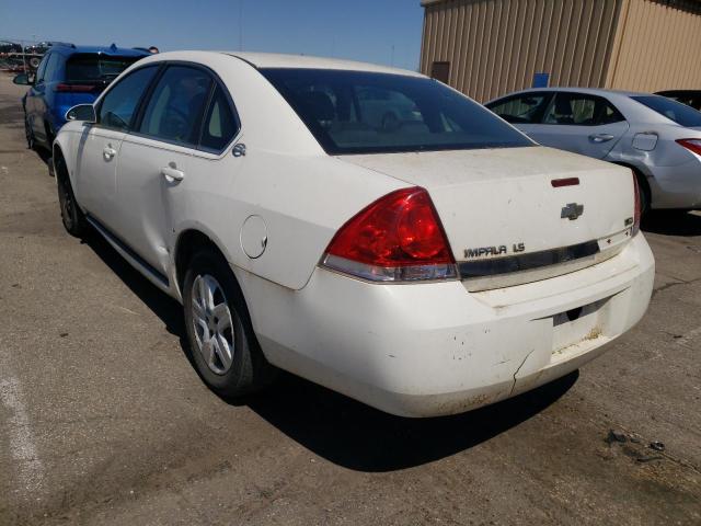 Photo 3 from auction – 2008 CHEVROLET IMPALA LS with VIN 2G1WB58K081221002