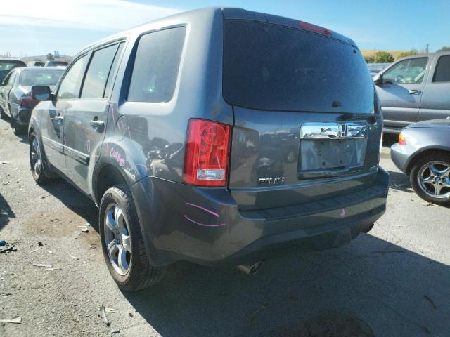 Photo 3 from auction – 2012 HONDA PILOT EXL with VIN 5FNYF4H50CB055756