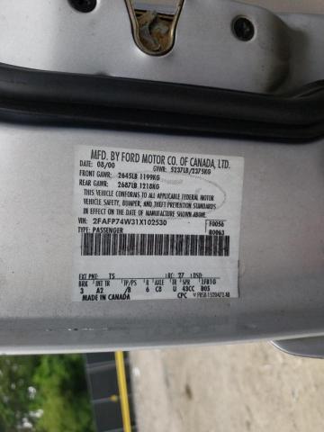 Photo 10 from auction – 2001 FORD CROWN VICT with VIN 2FAFP74W31X102530