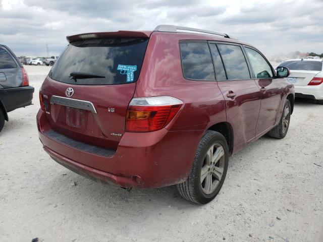Photo 4 from auction – 2008 TOYOTA HIGHLANDER with VIN JTEES43A682027789