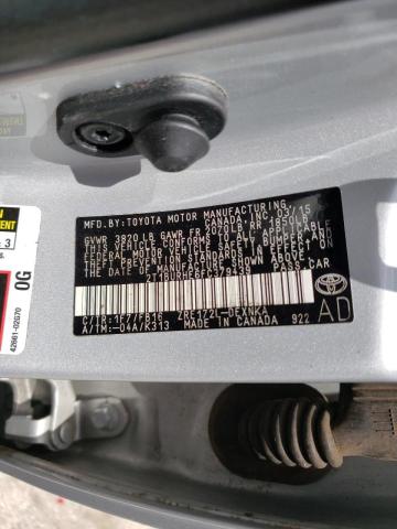 Photo 10 from auction – 2015 TOYOTA COROLLA L with VIN 2T1BURHE6FC379439