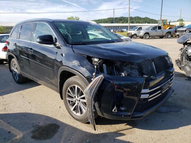 TOYOTA HIGHLANDER 2018 with VIN 5TDJZRFH0JS844145 - Photo from auction