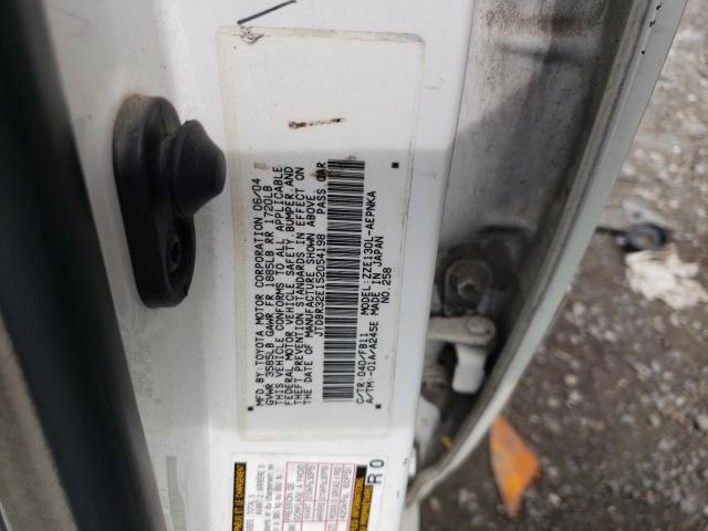 Photo 10 from auction – 2005 TOYOTA COROLLA CE with VIN JTDBR32E152054198