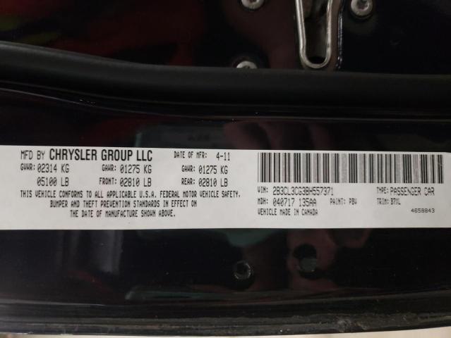 Photo 10 from auction – 2011 DODGE CHARGER with VIN 2B3CL3CG3BH557371