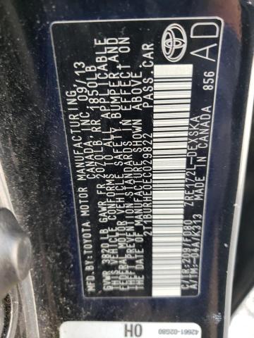 Photo 10 from auction – 2014 TOYOTA COROLLA L with VIN 2T1BURHE0EC029822