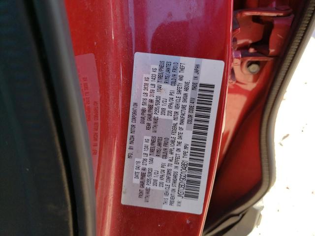 Photo 10 from auction – 2016 MAZDA CX-9 GRAND with VIN JM3TCBDY9G0104861